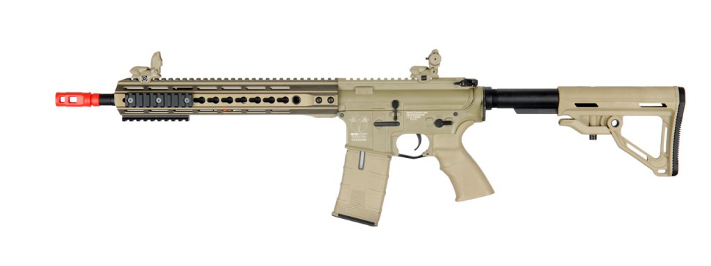 ICS CXP-APE Keymod ACR Style Metal Carbine Electric Blowback AEG Airsoft  Rifle (Black)