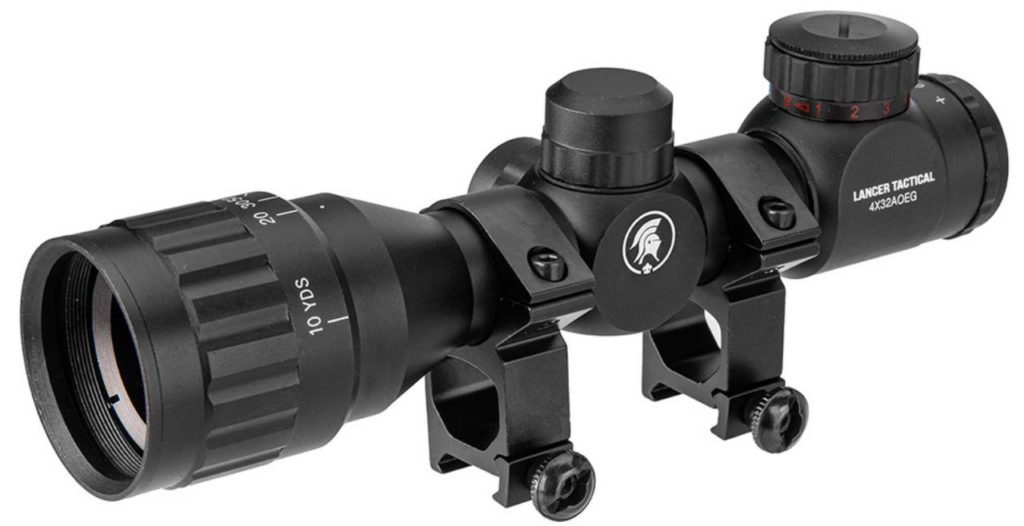 Lancer Tactical 4X32 AOEG Scope