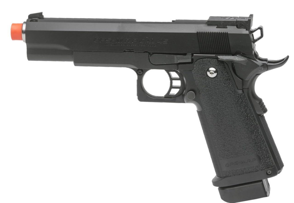 tokyo marui hi-capa 5.1 gas blowback airsoft pistol
